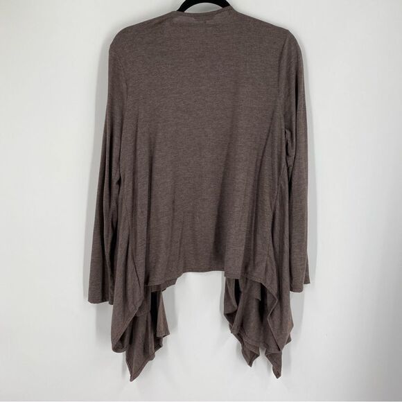 Daisy Fuentes Women’s Open Waterfall Front Lightweight Cardigan size L - Picture 3 of 3